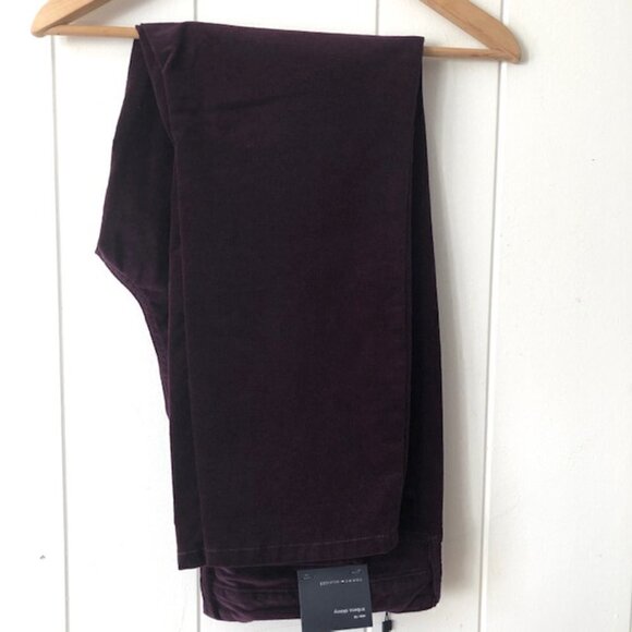 Tommy Hilfiger Womens Tribeca Skinny Corduroy Purple Pants Size 16 - Picture 5 of 9